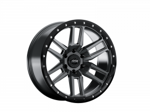 Rough Country Torque Pritchett Anthracite w/Black Lip 18x9 6x5.5 -12mm TW411C-18908412-12