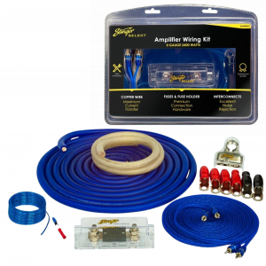 Stinger Off-Road 1/0 GA 2,400 Watt Complete Amplifier Copper Wiring Kit SS2400XS