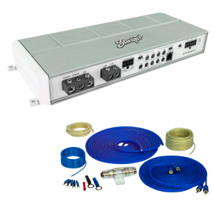 Stinger Off-Road Stinger Marine & Power Sports Micro 5-Channel 1,000 Watt Amplifier with 8GA Wiring Kit SPX1000SS600