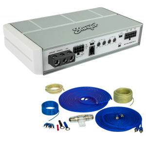 Stinger Off-Road Stinger Marine & Power Sports Micro 4-Channel 700 Watt Amplifier with 8GA Wiring Kit SPX700SS600