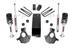 Rough Country 3.5 Inch Lift Kit Alu/Stamp Steel LCA N3 Strut Chevy/GMC 1500 (14-18 & Classic)14-18 & Classic 12132