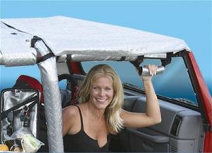 Vertically Driven Products Diamond Plate California Brief Black For 1997-06 Jeep Wrangler TJ 5093401