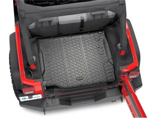 Quadratec Ultimate All Weather Rear Cargo Liner for 07-18 Jeep Wrangler JK 14255JK-