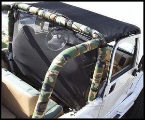 Vertically Driven Products Camouflage Roll Bar Covers For 1987-91 Jeep Wrangler YJ 50768731