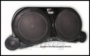 Vertically Driven Products Center Speaker System Without Lights or Speakers For 1976-95 Jeep CJ Series & Wrangler YJ 54201