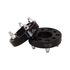 TrailFX 1.25" Wheel Adapter 5 x 4.50" to 5 x 5.00" (Black) W545006B