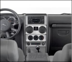 Warrior Products Dash Overlay For 2007-08 Jeep Wrangler JK Unlimited 4 Door Models 60403