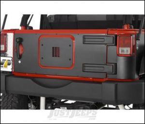 Warrior Products Tailgate Cover For 2007-14 Jeep Wrangler JK 2 Door & Unlimited 4 Door Models 920D-2PC