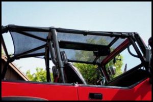 Warrior Products Breezer Top For 2007-14 Jeep Wrangler JK Unlimited 4 Door Models 1170