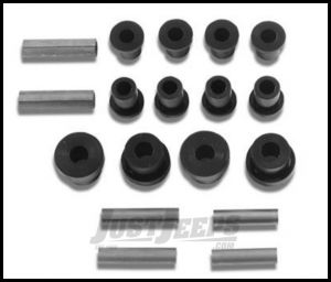 Warrior Products Replacement Shackle Bolts and Bushing Kit For 1955-75 Jeep CJ5 1801