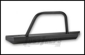 Warrior Products Rock Crawler Front Stubby Bumper with Brush Guard For 1976-06 Jeep Wrangler & CJ Series 57058