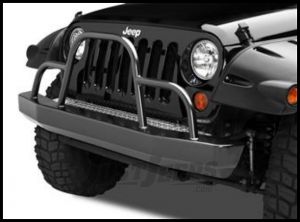 Warrior Products Rock Crawler Front Bumper with Brush Guard For 2007-18 Jeep Wrangler JK 2 Door & Unlimited 4 Door Models 59050