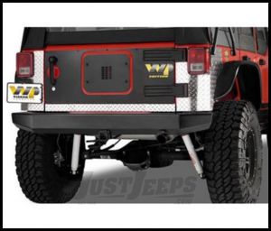 Warrior Products Rock Crawler Rear Bumper For 2007-14 Jeep Wrangler JK 2 Door & Unlimited 4 Door Models 592