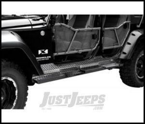 Warrior Products Rock Bars For 2007-18 Jeep Wrangler JK Unlimited 4 Door Models 7412A