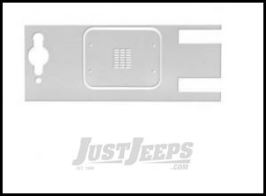 Warrior Products Tailgate Cover For 2007-18 Jeep Wrangler JK 2 Door & Unlimited 4 Door Models (POLISHED ALUMINUM) 920DPA