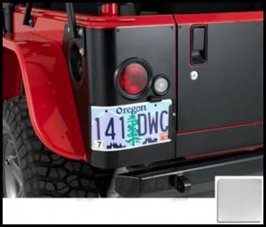 Warrior Products Rear Corners with Cutouts for LED Lights For 2007-14 Jeep Wrangler JK 2 Door Models 924APA