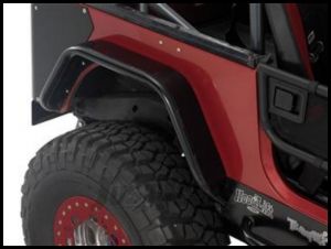Warrior Products Rear Tube Flares For 1987-95 Jeep Wrangler YJ S7322