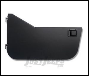 Warrior Products Steel Half Doors with Slider Paddle Handles In Smooth Black For 1976-79 Jeep CJ7 S904DOOR