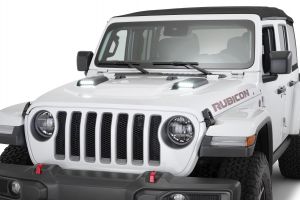 Westin Automotive LED Hood Scoops for 2018-24+ Jeep Wrangler JL & Gladiator JT Rubicon 62-41115