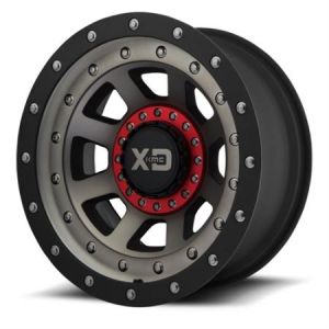 KMC XD137 FMJ Satin Black With Dark Tinted 17x9 Wheel 5x5.0/5.5 With 4.50BS XD13779035912N