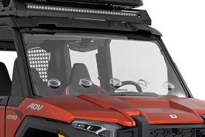 Rough Country Vented Full Windshield Scratch Resistant For 2024 Polaris Xpedition 98202410