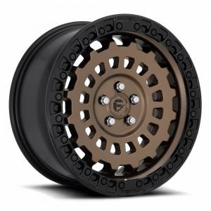 Fuel Off-Road D634 Zephyr Wheel, 20x9 with 5 on 5 Bolt Pattern - Bronze / Black - D63420907557