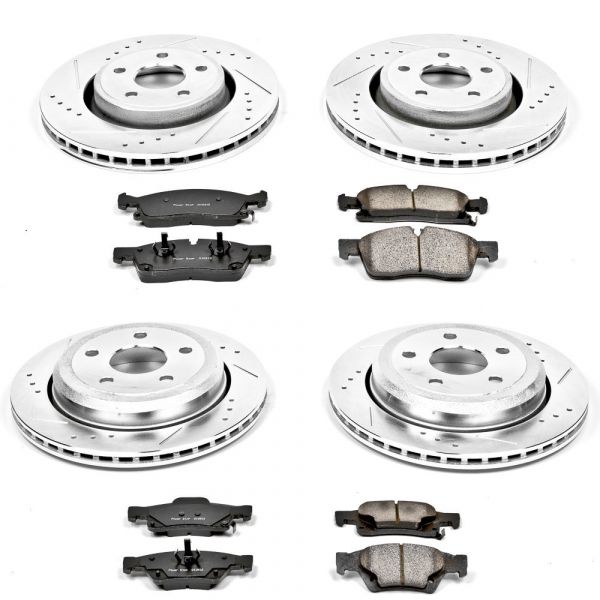 Power Stop Front & Rear Z23 Evolution Sport Performance 1Click Brake