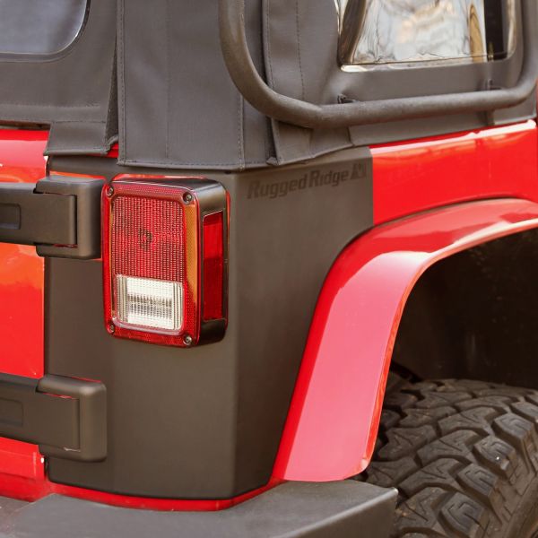 Buy Rugged Ridge Rear Corner Body Armor Kit For 2007-15 Jeep Wrangler JK 2  Door  for CA$