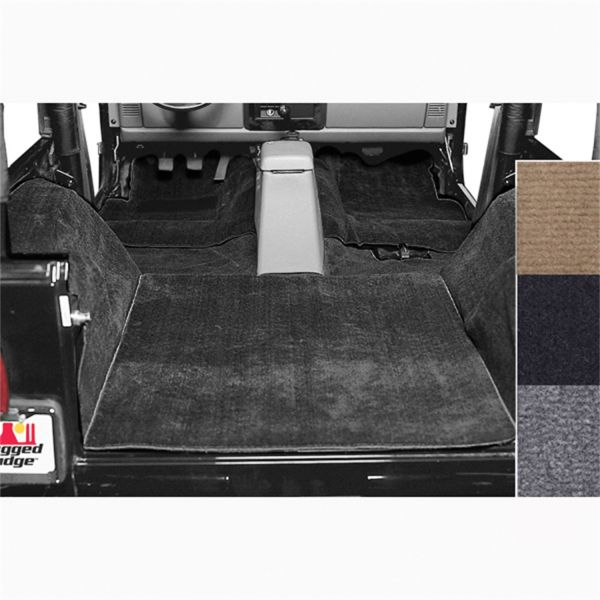 Buy Rugged Ridge Carpet Kit Deluxe Black 1976-1995 Jeep Wrangler YJ & CJ7   for CA$