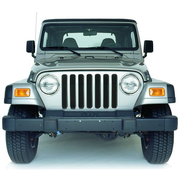 Buy Drake Off Road Billet Aluminum Grille Inserts Black For 1997-06 Jeep  Wrangler TJ Models D-JP-190018-BLACK for CA$