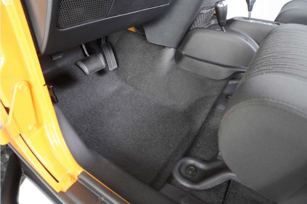 Bedrug BedTred Premium Molded Front Floor Covering for 07-18 Jeep Wrangler  JK 2 Door BTJK07-