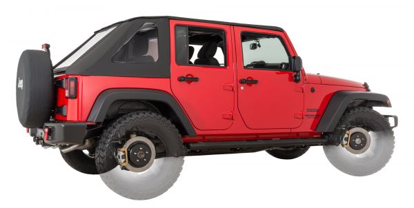 Buy Dynatrac ProGrip Performance Brake Kit For 2007-18 Jeep Wrangler JK 2  Door & Unlimited 4 Door Models JK44-2X1125-A for CA$1,