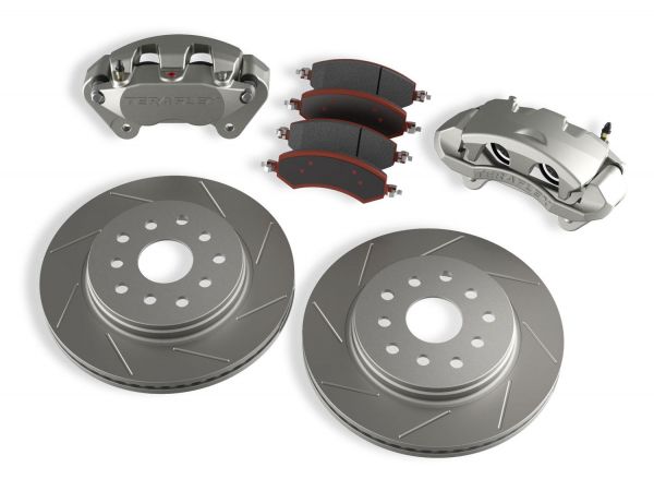 Buy TeraFlex Front Big Brake Kit With Slotted Rotors For 2007-18 Jeep  Wrangler JK 2 Door & Unlimited 4 Door Models 4303420 for CA$1,