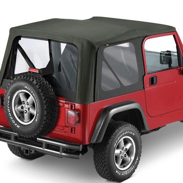 Buy Pavement Ends Replay Replacement Top In Black Denim With Full Doors For  1997-02 Jeep Wrangler TJ 51198-15 for CA$