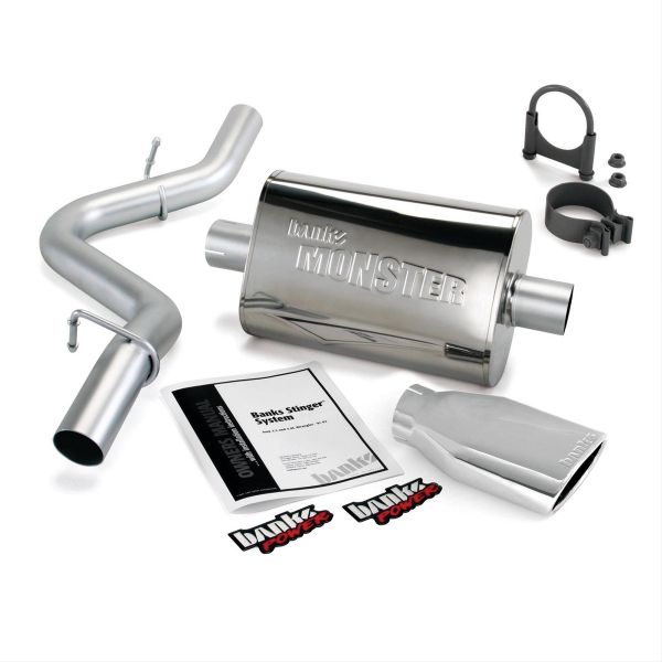 Buy Banks Power Monster Exhaust For 1997-99 Jeep Wrangler TJ With  or   51312 for CA$
