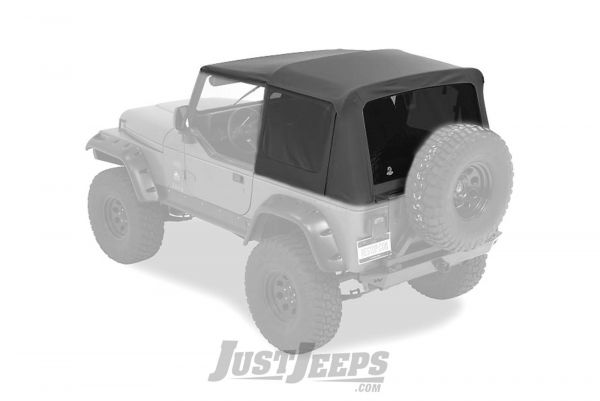 Buy BESTOP Supertop NX Without Soft Upper Half Doors & Tinted Rear Windows  For 1988-95 Jeep Wrangler YJ Models 54601- for CA$1,
