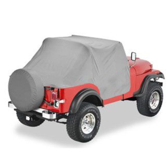 Buy BESTOP All Weather Trail Cover In Charcoal For 1976-91 Jeep