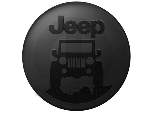 Buy MOPAR Jeep (Black) Tire Cover Hard | 32