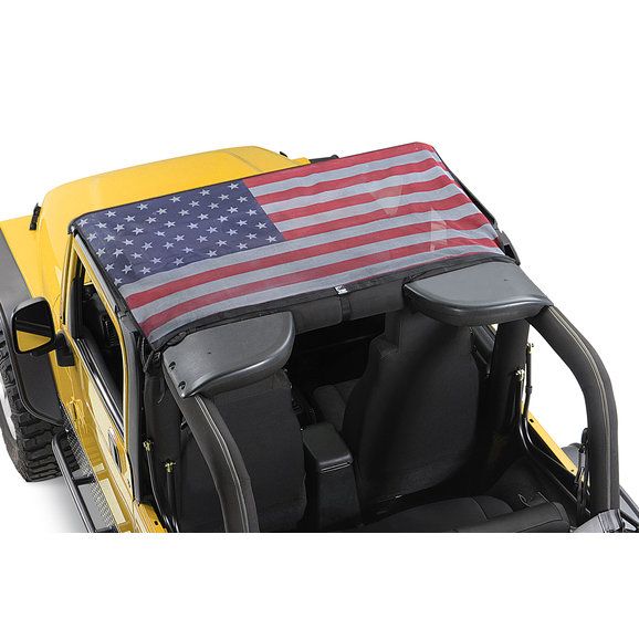 Buy Vertically Driven Products KoolBreez Brief Top With American Flag For  1992-95 Jeep Wrangler YJ 9295JKB-1 for CA$