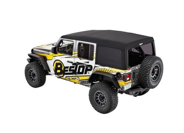 Buy BESTOP Supertop Ultra For 2018+ Jeep Wrangler JL Unlimited 4 Door  Models 54725-17 for CA$2,