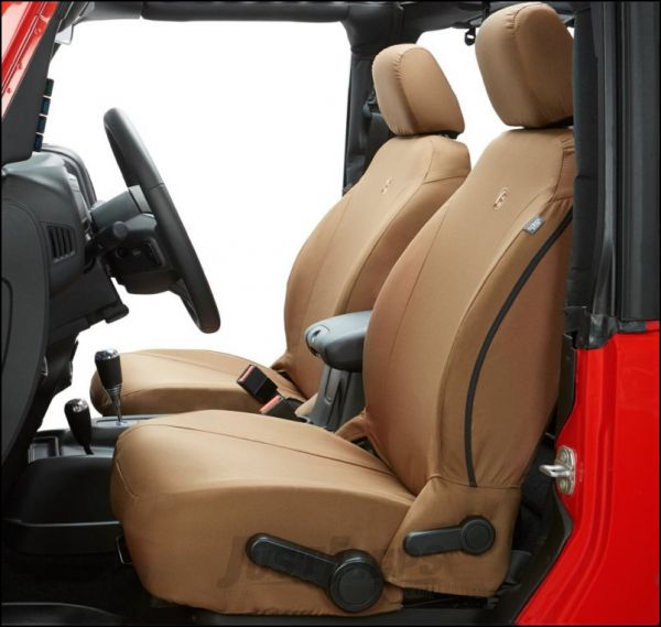 Buy BESTOP Custom Tailored Front Seat Covers In Tan For 2007-12 Jeep  Wrangler JK 2 Door & Unlimited 4 Door Models 29280-04 for CA$