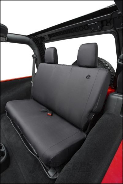 Buy BESTOP Custom Tailored Rear Seat Covers In Black Diamond For 2008-12 Jeep  Wrangler JK 2 Door & Unlimited 4 Door Models 29281-35 for CA$