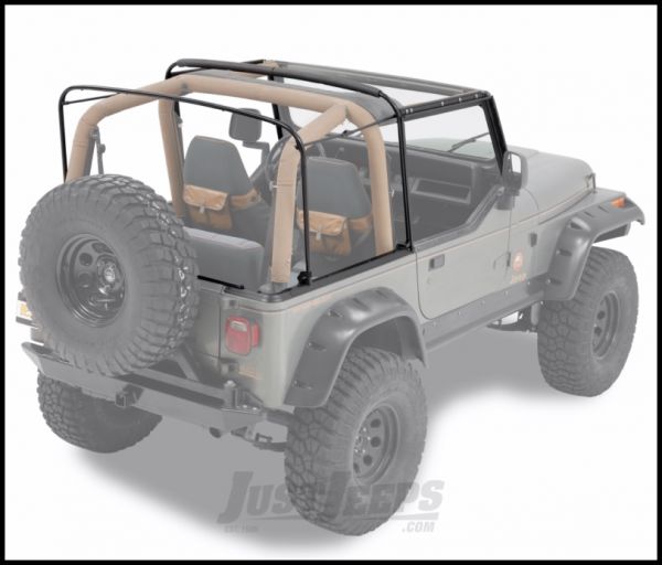 Buy BESTOP Factory Style Hardware & Bow Kit For 1988-95 Jeep Wrangler YJ  With Half Steel Doors 55004-01 for CA$