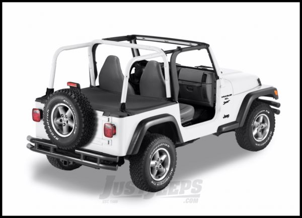 Buy BESTOP Duster Deck Cover With Factory Soft Top Bow Folded Down In Black  Diamond For 2003-06 Jeep Wrangler TJ 90012-35 for CA$