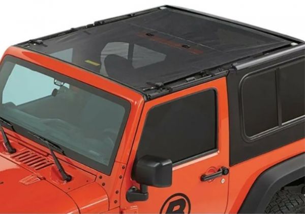 Buy BESTOP Sun Bikini Safari Style Top For 2007-18 Jeep Wrangler JK 2 Door  Models 52402- for CA$