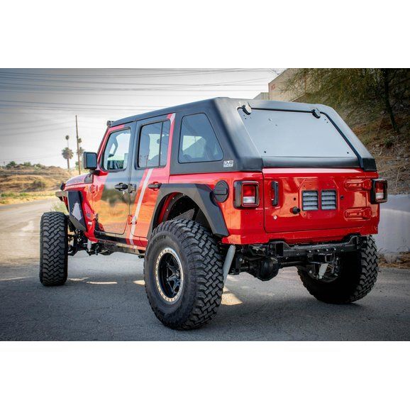 DV8 Offroad Ranger Fastback Hardtop for 18+ Jeep Wrangler JL Unlimited  HTJLFB-B