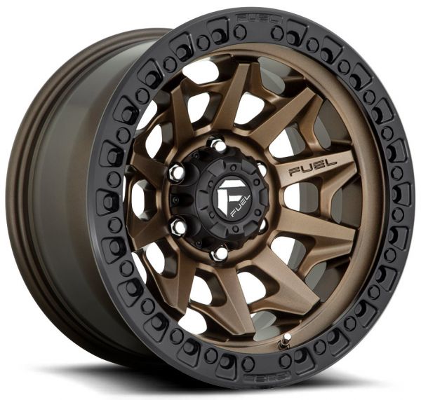 Buy Fuel Off-Road D696 Covert Wheel in Bronze with Black Ring 17x9