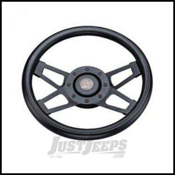 Buy Grant Products Challenger Series Steering Wheel With Black Spokes &  Black Cushion Grip For 1946-95 Jeep CJ Series, Wrangler YJ & Cherokee XJ  for CA$