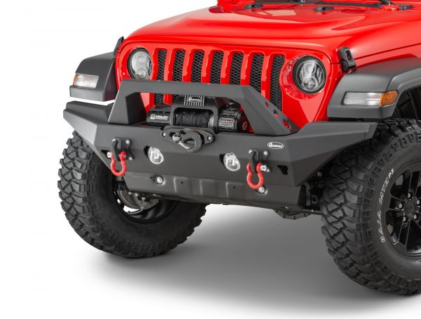 Buy Quadratec Aluminum Brute Strength Winch Bumper Full Width for 18-20+  Jeep Wrangler JL, JLU & Gladiator JT  for CA$1,