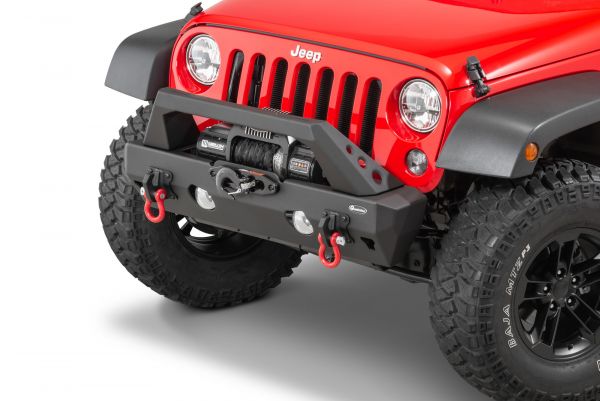 Buy Quadratec Aluminum Brute Strength Winch Bumper Stubby for 07-18 Jeep  Wrangler JK, JKU  for CA$1,